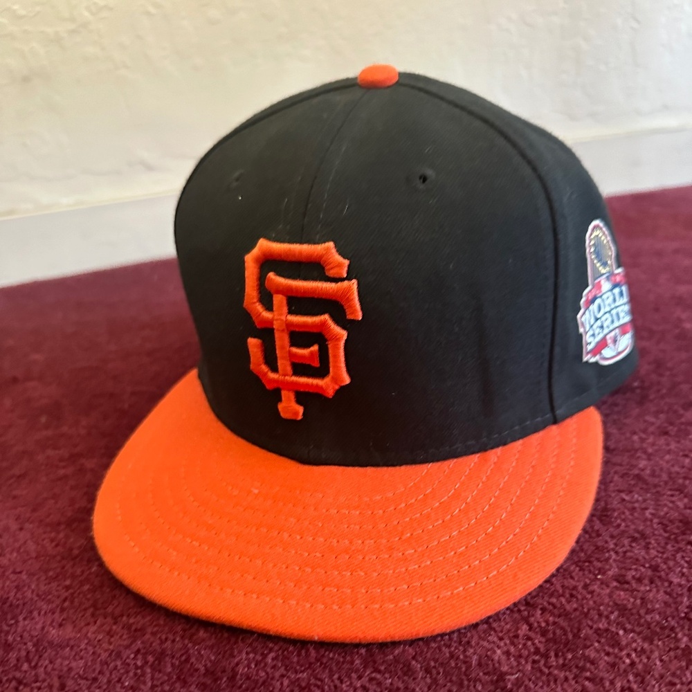 San Francisco Giants cap World Series 2012 patch hat.